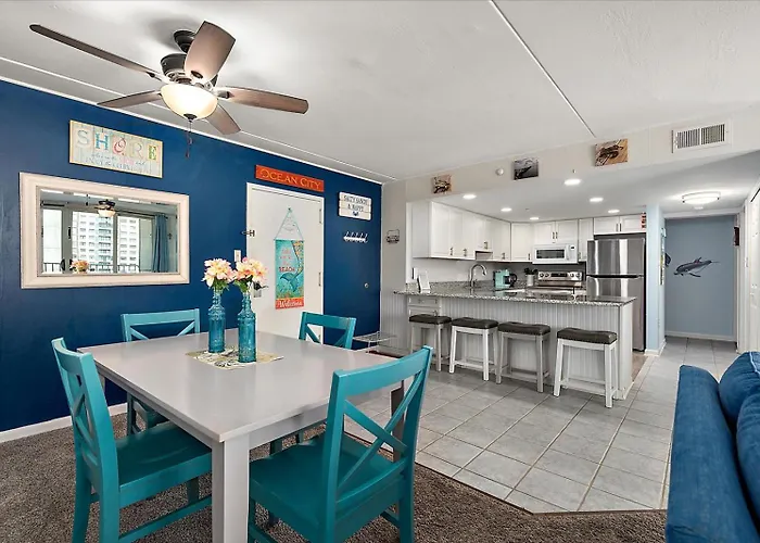 Quay-side Ocean View From 2 Bedroom With Indoor & Outdoor Pools! Appartement Ocean City